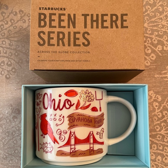 New never used Starbucks Been There Series Ohio coffee mug